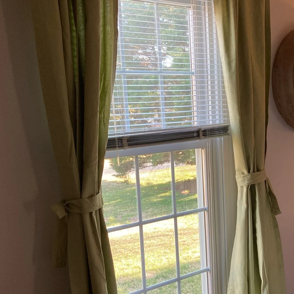 Pottery Barn curtains